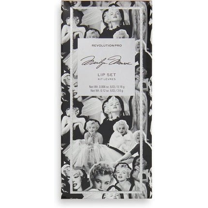 Revolution Pro X Marilyn Monroe Nude Lip Set with Liner and Lipstick - Maison des fragrances