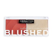 Revolution Relove Blushed Duo Blush & Highlighter Daydream - Maison des fragrances