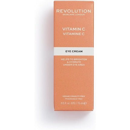 Revolution Skincare Vitamin C Eye Cream with Hyaluronic Acid 15ml - Maison des fragrances
