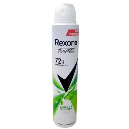 Rexona Advance Protection Bamboo & Aloe Vera Deodorant Spray 72H Invisible - Maison des fragrances