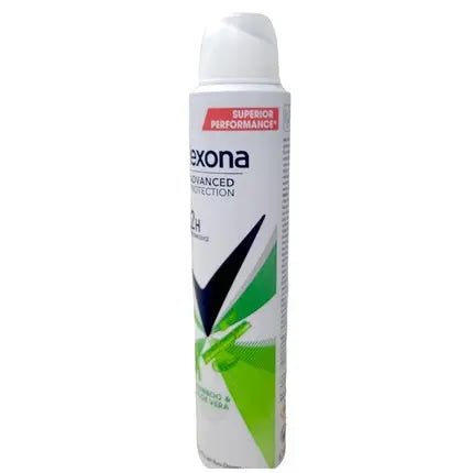 Rexona Advance Protection Bamboo & Aloe Vera Deodorant Spray 72H Invisible - Maison des fragrances