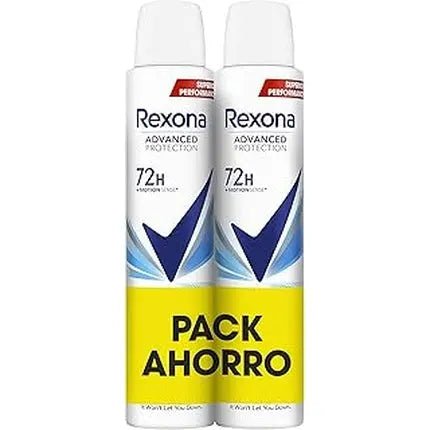 Rexona Advance Protection Cotton Dry 72h Women's Aerosol Deodorant 2x200ml - Maison des fragrances