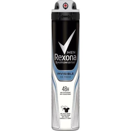 Rexona Invisible Deodorant On Black & White Clothes Antiperspirant 48h Déodorant (Déo) Homme 200ml - Maison des fragrances