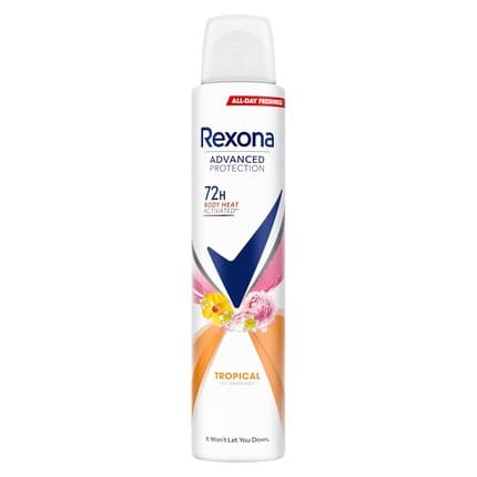 Rexona Rexona Tropical Deodorant Déodorant (Déo) Mixte 200ml - Maison des fragrances