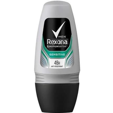 Rexona Roll-On Deodorant Sensitive Déodorant (Déo) Homme 50ml - Maison des fragrances