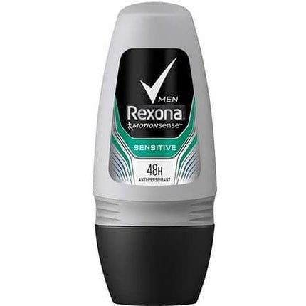 Rexona Roll-On Deodorant Sensitive Déodorant (Déo) Homme 50ml - Maison des fragrances