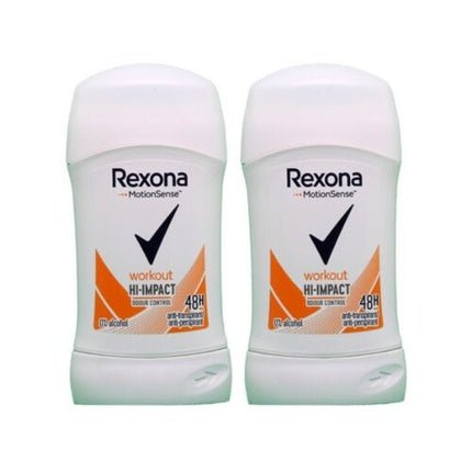 Rexona Women Stick Workout HI-Impact 48H Antiperspirant 40ml - Maison des fragrances
