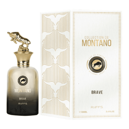 Riiffs Collection De Montano Brave Perfumed Water Eau de Parfum Homme 100 ml - Aquatique - Maison des fragrances