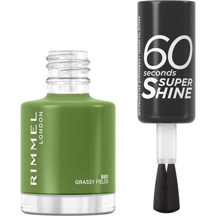 Rimmel 60 Seconds Nail Polish 880 Grassy Fields Nail Colour Collection 60sec Grassy Fields - Maison des fragrances