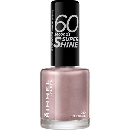 Rimmel 60 Seconds Super Shine Nail Polish 8ml Ethereal Nude - Maison des fragrances
