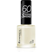 Rimmel 60 Seconds Super Shine Nail Polish Silver Bullet 8mL 730 - Maison des fragrances
