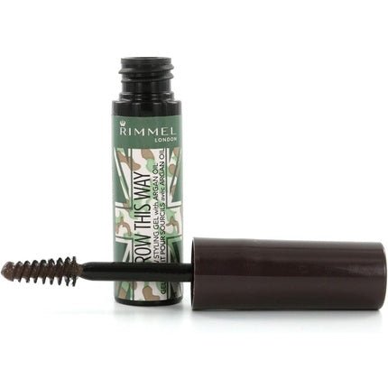 Rimmel Brow This Way Styling Gel Camo Collection 003 Dark Brown - Maison des fragrances