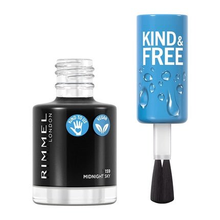 Rimmel Kind & Free Clean Nail Polish 8ml, 159 Midnight Sky nail polish - Maison des fragrances