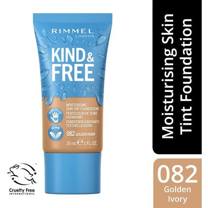 Rimmel Kind & Free Foundation 082 Golden Ivory - Maison des fragrances