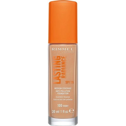 Rimmel Lasting Radiance 100 Ivory 30ml - Maison des fragrances