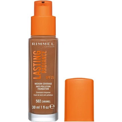 Rimmel Lasting Radiance Caramel 502 30ml - Maison des fragrances