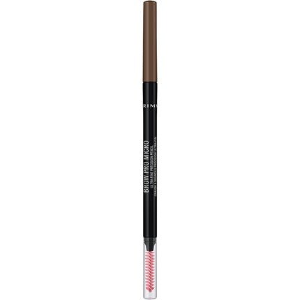 Rimmel London Brow Pro Micro Ultra - Fine Precision Pencil & Brush Natural - Maison des fragrances