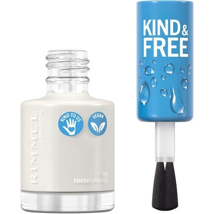 Rimmel London Kind and Free Clean Nail Polish 8ml 151 Fresh Undone - Maison des fragrances