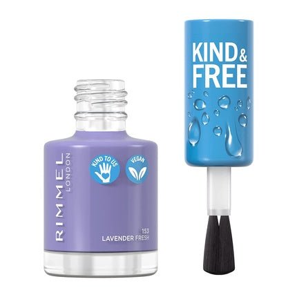 Rimmel London Kind & Free Nail Lacquer 153 Lavender Fresh 8 ml - Maison des fragrances