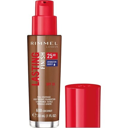 Rimmel London Lasting Finish Foundation 600 Warm Coconut 30ml - Maison des fragrances