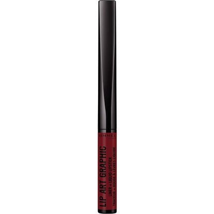 Rimmel London Lip Art Graphic Liner&Liquid Lipstick 810 Be Free - Maison des fragrances
