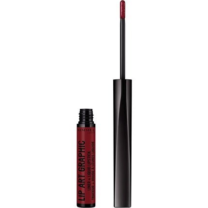 Rimmel London Lip Art Graphic Liner&Liquid Lipstick 810 Be Free - Maison des fragrances