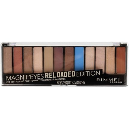 Rimmel London Magnif Eyes Contouring Palette 0.5oz Eye Shadow Reloaded Edition - 012 - Maison des fragrances