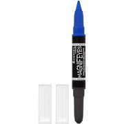 Rimmel London Magnif'Eyes Double Ended Shadow & Liner 4 Dark Side Of Blue 1.6g - Maison des fragrances