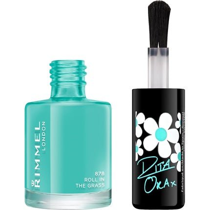 Rimmel London Rita Ora 60 Seconds Super Shine Nail Polish 878 Roll in the Grass 8ml - Maison des fragrances