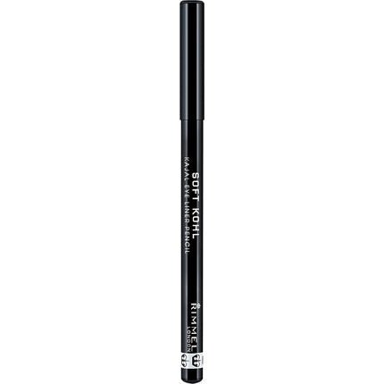 Rimmel London Soft Kohl Smudge - Proof Eyeliner Pencil Jet Black 1.2g - Maison des fragrances