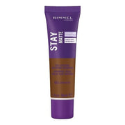 Rimmel London Stay Matte Liquid Mousse 305 Buff Foundation Lightweight Shine Control Oil - Free 1oz Chocolate 1 Fl Oz - Maison des fragrances