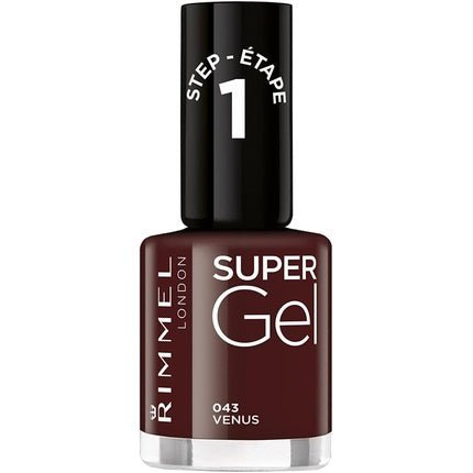 Rimmel London Super Gel Nail Polish 12ml 43 Venus - Maison des fragrances