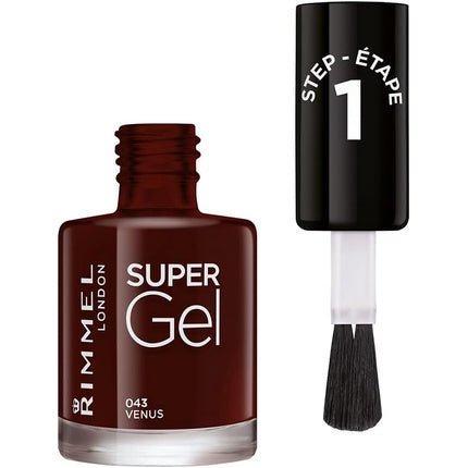 Rimmel London Super Gel Nail Polish 12ml 43 Venus - Maison des fragrances