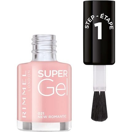 Rimmel London Super Gel Nail Polish 21 New Romantic 12ml - Maison des fragrances