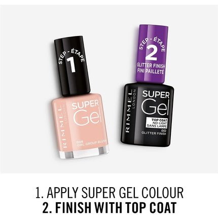 Rimmel London Super Gel Nail Polish Shade 8 12g - Maison des fragrances