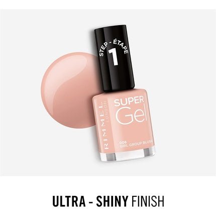 Rimmel London Super Gel Nail Polish Shade 8 12g - Maison des fragrances