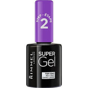 Rimmel London Super Gel Top Coat Nail Polish 12ml Transparent - Maison des fragrances