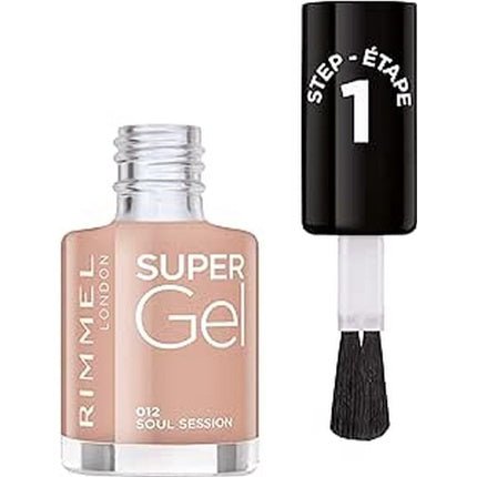 Rimmel London Supergel Kate Nail Polish - 012 Soul Session 12ml - Maison des fragrances