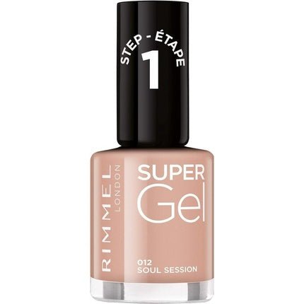 Rimmel London Supergel Kate Nail Polish - 012 Soul Session 12ml - Maison des fragrances
