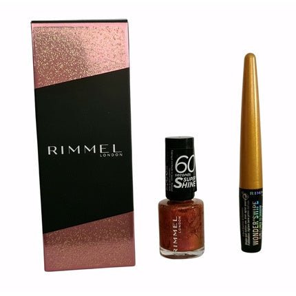 Rimmel London Wonder Swipe 2 - in - 1 Shadow & Liner Quick Dry Nail Polish Gift Set - Maison des fragrances