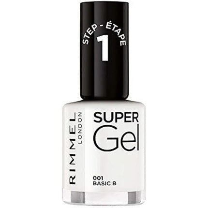 Rimmel Long Lasting Gel Nail Polish 001 Basic B - Maison des fragrances
