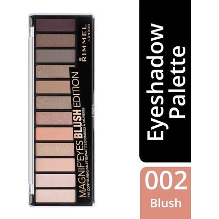 Rimmel Magnif'eyes Eyeshadow Palette 002 Blush Edition - 14.16g - Maison des fragrances