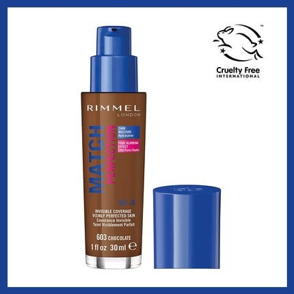 Rimmel Match Perfection Foundation Relaunch 603 - Maison des fragrances