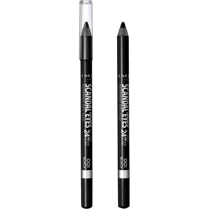 Rimmel Scandal Eyes Waterproof Kohl Kajal Eye Pencil 001 Black 1.3g - Maison des fragrances