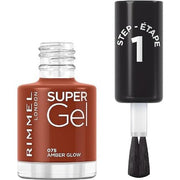 Rimmel Super Gel Nail Polish 075 Amber Glow - Maison des fragrances