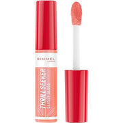 Rimmel Thrillseeker Glassy Gloss 250 Peachy Vibes Hydrating Shine with Hyaluronic Acid - Maison des fragrances