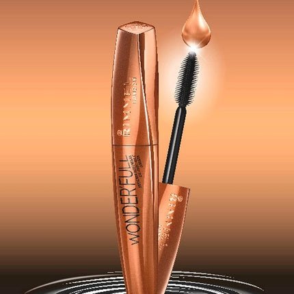 Rimmel Wonder'full Mascara With Argan Oil - 001 Black, 11ml - Maison des fragrances