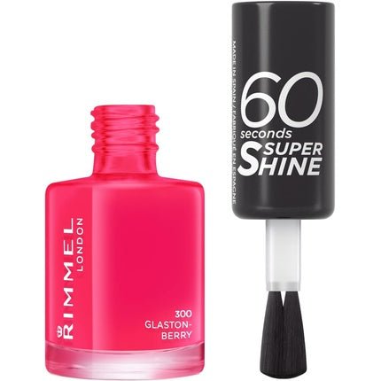 Rita Ora 60 Seconds Super Shine Nail Polish 300 Glaston - Berry 8ml - Maison des fragrances