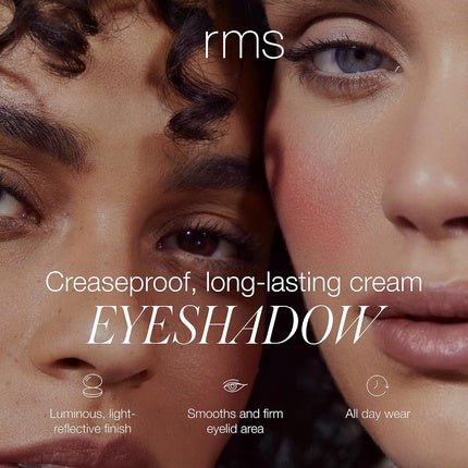 RMS Beauty Eyelights Cream Eyeshadow Metallic Eyelid Color Shimmer Cream Eye Shadow Glitter Halo 0.28 Fl Oz - Maison des fragrances