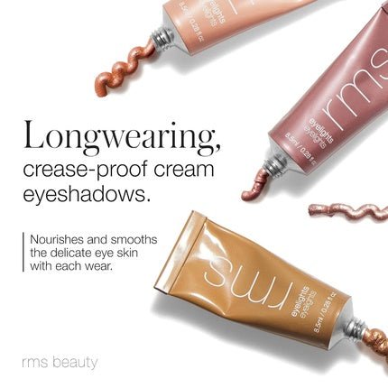 RMS Beauty Eyelights Cream Eyeshadow Metallic Eyelid Color Shimmer Cream Eye Shadow Glitter Halo 0.28 Fl Oz - Maison des fragrances